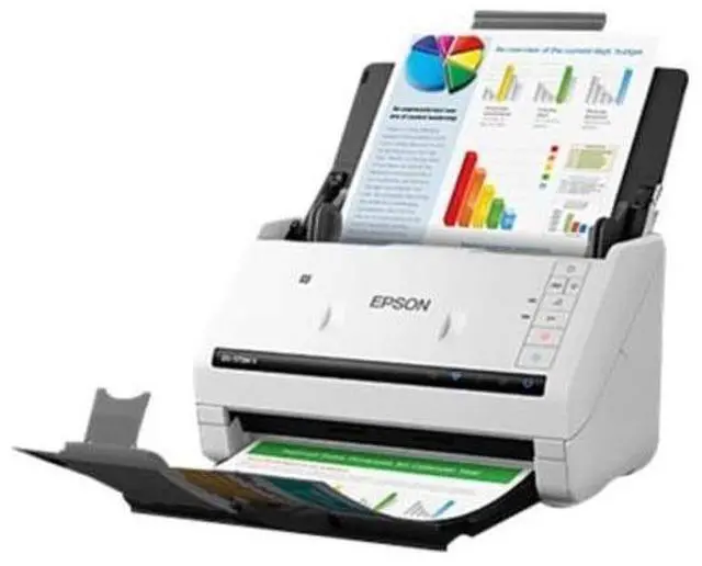 Alt view image 2 of 14 - Epson DS-575W II Contact Image Sensor CIS Duplex Document Scanner