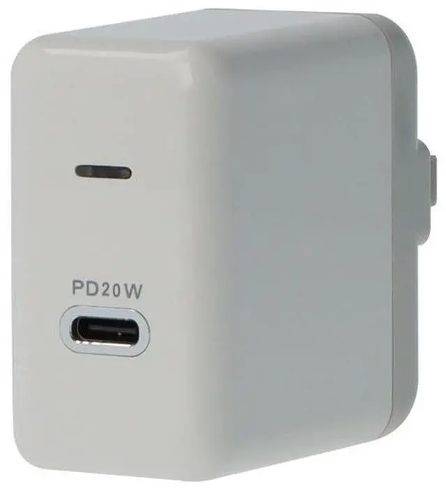 Alt view image 5 of 14 - VisionTek 20W USB-C Power Adapter 901418
