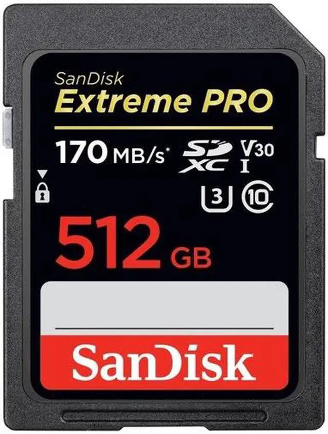 Alt view image 11 of 13 - SanDisk 512GB Extreme PRO UHS-I SDXC Memory Card