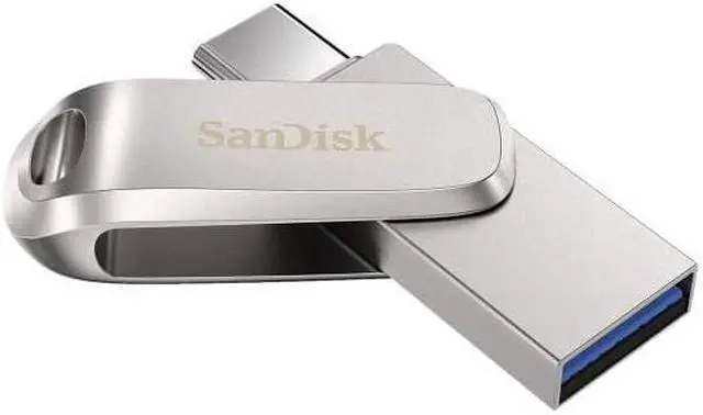 Alt view image 6 of 20 - SanDisk Ultra Dual Drive Luxe 64GB USB Type-C Flash Drive SDDDC4-064G-A46