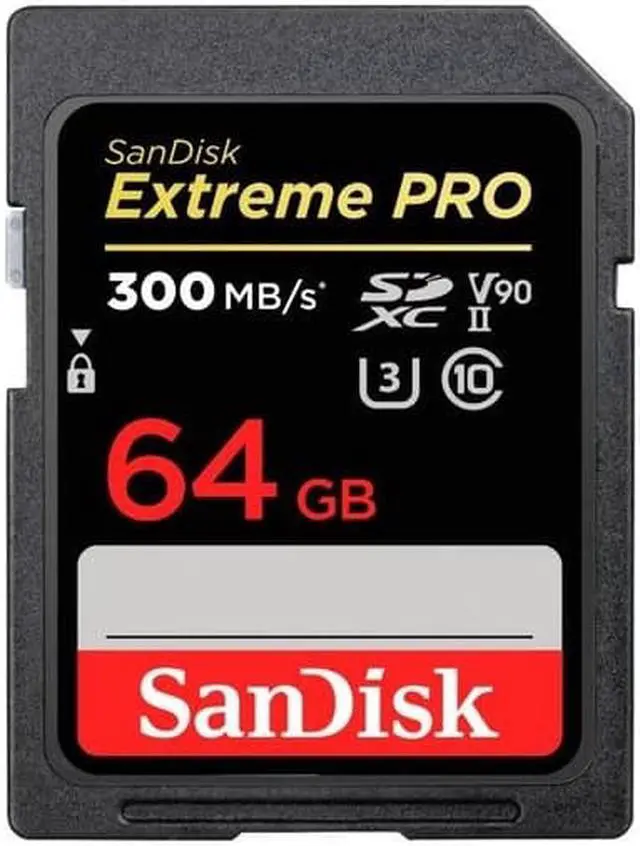 Alt view image 8 of 20 - SanDisk 64GB Extreme PRO UHS-II Memory Card, 300MB/s Read, 260MB/s Write