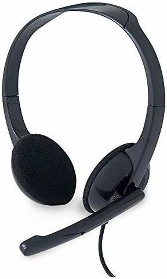 Alt view image 5 of 20 - Verbatim Stereo Headset Over-the-Head Black (70721)