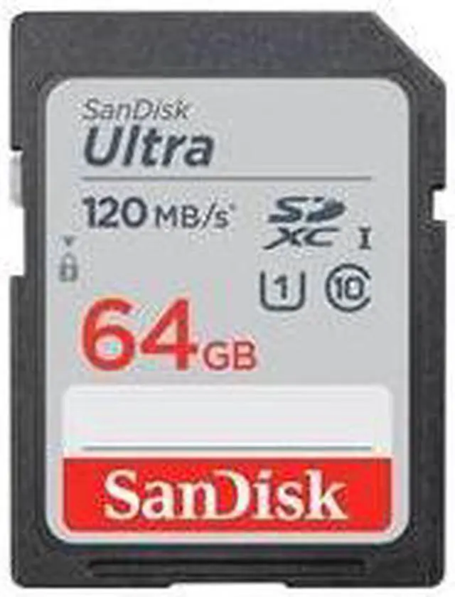 Alt view image 3 of 18 - SanDisk Ultra 64 GB UHS-I SDXC SDSDUN4064GAN6IN