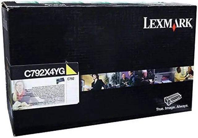 Alt view image 9 of 16 - Lexmark C792X4YG Extra High Yield Return Program Toner Cartridge - Yellow