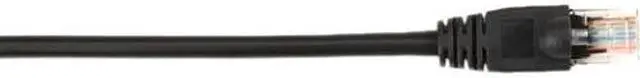 Alt view image 6 of 9 - Black Box CAT5e Value Line Patch Cable, Stranded, Black, 1-ft. (0.3-m)