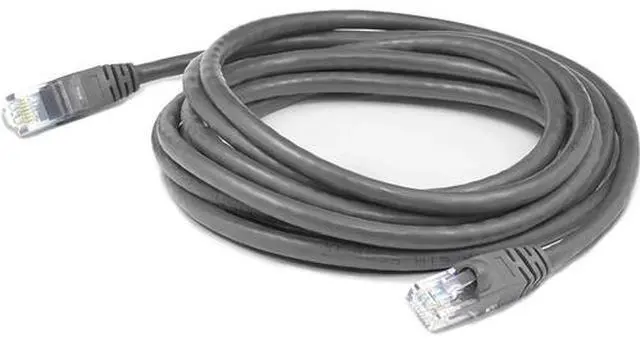 Alt view image 3 of 5 - AddOn 3ft Cat6A Snagless UTP Network Patch Cable Gray ADD3FCAT6AGY