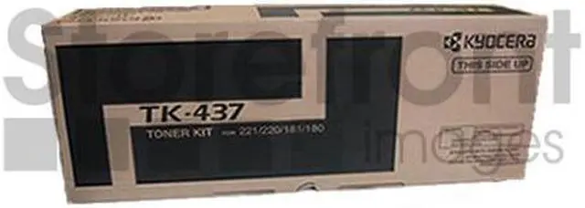 Alt view image 3 of 5 - Kyocera Copystar TK437 Toner, 15,000 Page-Yield Black