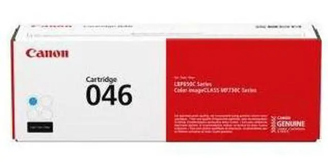Alt view image 15 of 20 - Canon Genuine Toner, Cartridge 046 Cyan (1249C001), 1 Pack Color imageCLASS MF735Cdw, MF733Cdw, MF731Cdw, LBP654Cdw Laser Printers