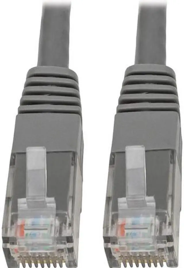 Alt view image 11 of 14 - Tripp Lite Premium N200-035-GY RJ-45 Patch Network Cable