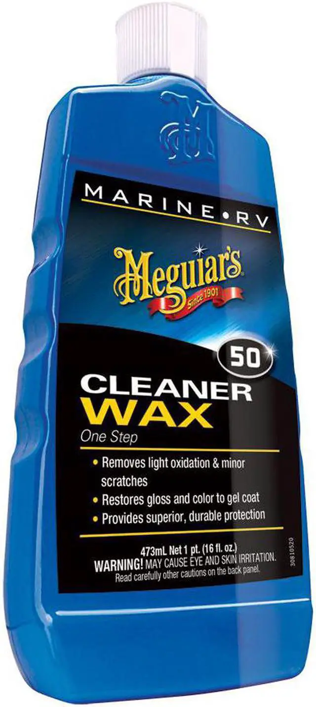 Alt view image 2 of 4 - Meguiar's Boat/RV Cleaner Wax - 16 oz - *Case of 6*
