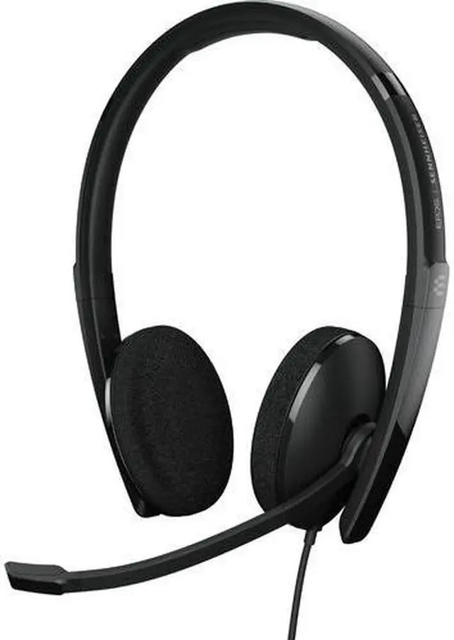 Alt view image 9 of 18 - EPOS I Sennheiser ADAPT 160T USB II Stereo Computer Headset Over-the-Head Black (1000901)