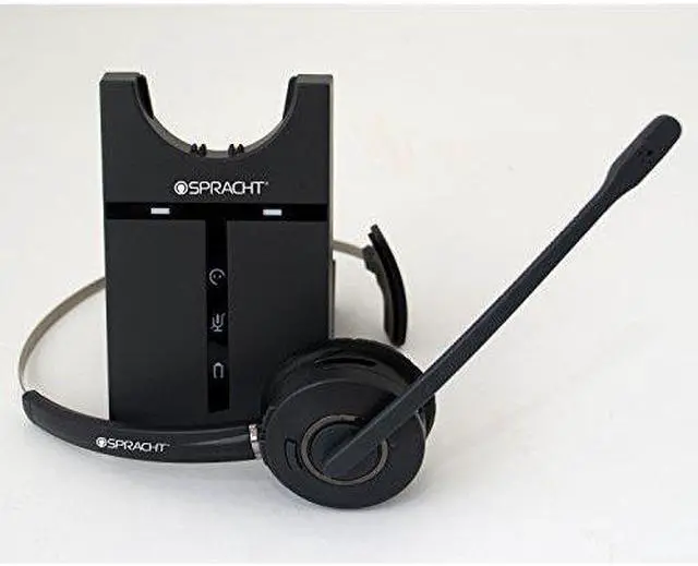 Alt view image 13 of 20 - Spracht - HS-3010 - Spracht ZUM Maestro USB Headset - Mono - Wireless - DECT 6.0 - 350 ft - 32 Ohm - 300 Hz - 3.40 kHz -