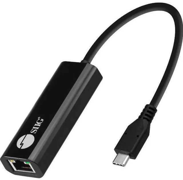 Alt view image 17 of 20 - SIIG Accessory JU-NE0A11-S1 USB-C to 2.5G Ethernet Adapter Brown Box