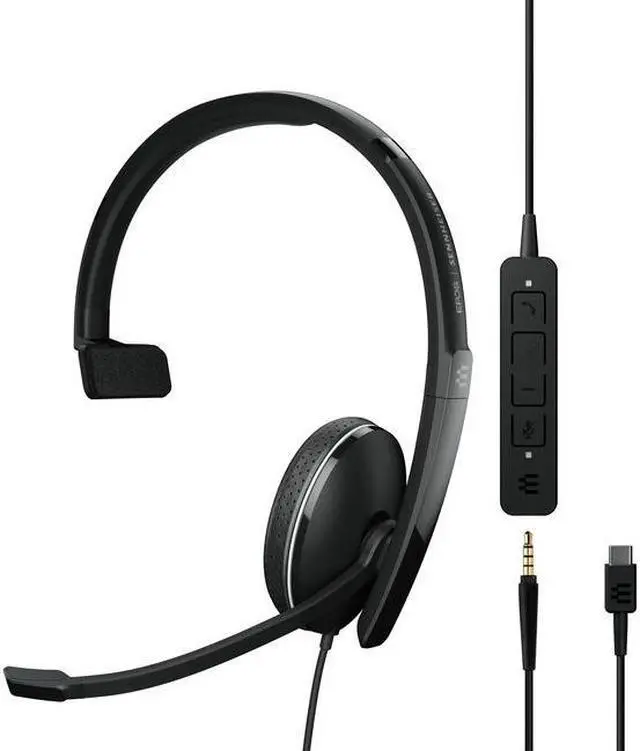 Alt view image 9 of 11 - EPOS ADAPT 135 USB-C II Headset 1000918