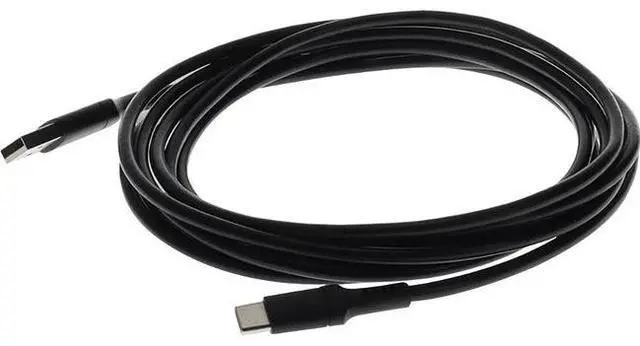 Alt view image 12 of 13 - AddOn 2.0m 6.6ft USB-C Male to USB 2.0 A Male Sync and Charge Black Cable USBC2USB2MB