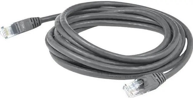 Alt view image 3 of 3 - AddOn 14ft Cat6 Snagless UTP Network Patch Cable Gray ADD14FCAT6AGY