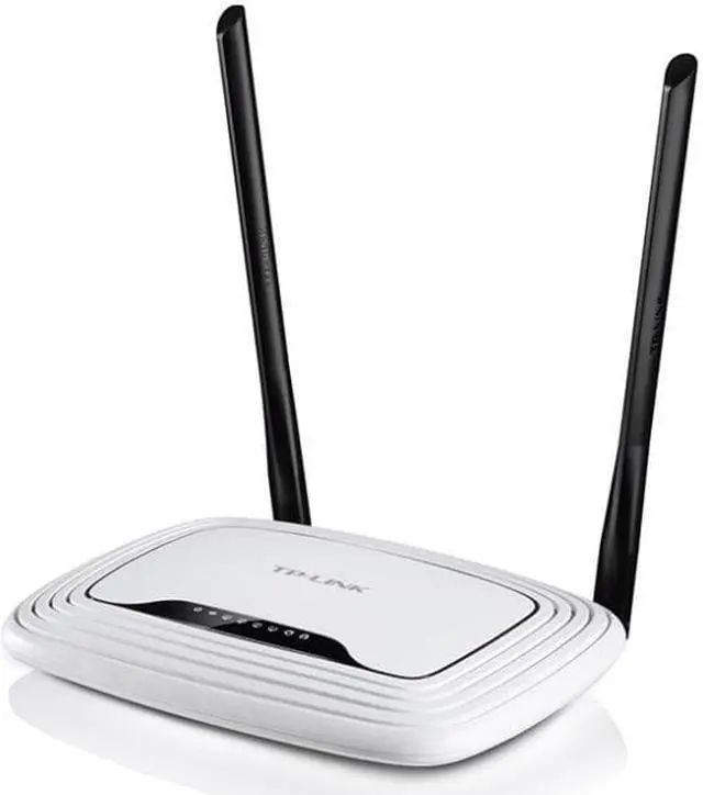 Alt view image 6 of 12 - TP-Link N300 Wireless Extender, Wi-Fi Router (TL-WR841N) - 2 x 5dBi High Power Antennas, Supports Access Point, WISP, Up to 300Mbps
