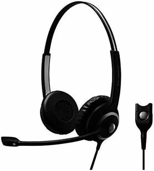 Alt view image 3 of 13 - EPOS Sennheiser SC260 2-Sided Comm Headset Wideband Noise Cancel No Cable