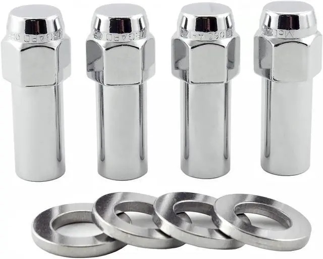 Alt view image 8 of 8 - McGard 63015 Chrome Extra Long 1.365" Shank Style Lug Nut Set (7/16"-20)