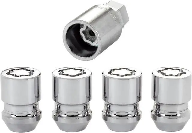 Alt view image 11 of 11 - McGard 24193 Chrome Cone Seat Wheel Lock Set (1/2"-20)