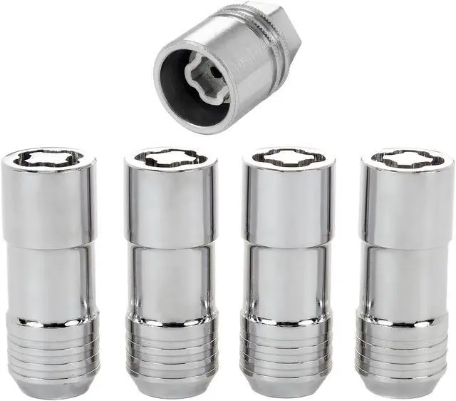 Alt view image 16 of 18 - MCGARD Chrome 14 mm x 2.00 Thread Cone Seat Premium Wheel Lock 4 pc P/N 24205