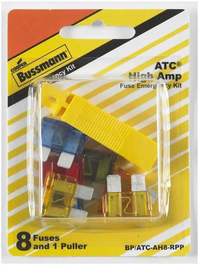 Alt view image 4 of 5 - EATON BUSSMANN BP/ATC-AH8-RPP Blade Fuse Kit,6,ATC,Automotive Fuse Kit