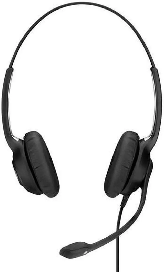 Alt view image 9 of 11 - EPOS | SENNHEISER IMPACT SC 268 Headset - Stereo - Easy Disconnect - Wired - On-ear - Binaural - Ear-cup - Noise Cancelling, Uni-directional, Electret, Condenser Microphone - Black