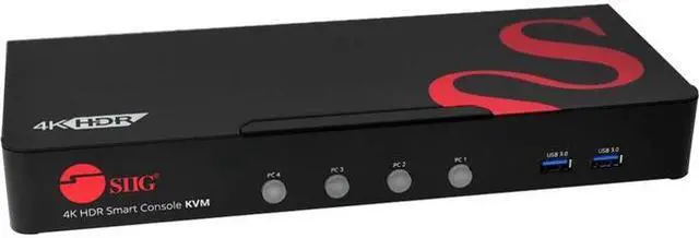 Alt view image 10 of 15 - SIIG KVM Switchbox
