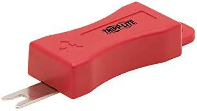 Alt view image 12 of 15 - Tripp Lite Security Key for Tripp Lite RJ45 Plug Locks and Locking Inserts Red 2 Pack N2LOCKKEYRD