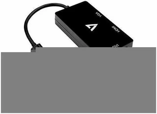 Alt view image 12 of 12 - BLK USBC TO VGA DVI HDMI ADAPT