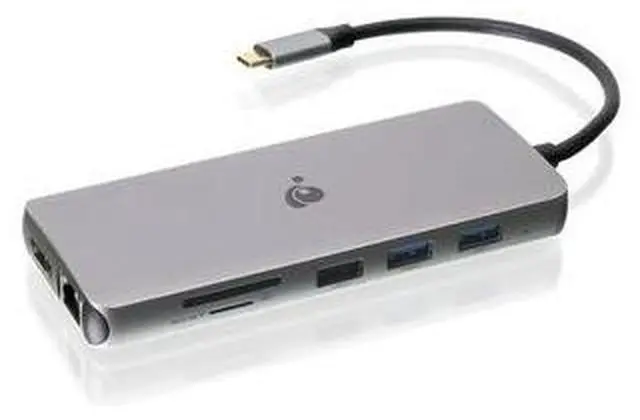 Alt view image 10 of 20 - IOGEAR USB-C Triple HD Compact Dock w/ PD 3.0 GUD3C4K3P
