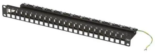 Alt view image 4 of 9 - PATCH PANEL - CAT6A, 1U, 24-PORT, GSA, TAA, 45 DAY STANDARD RETURN POLICY