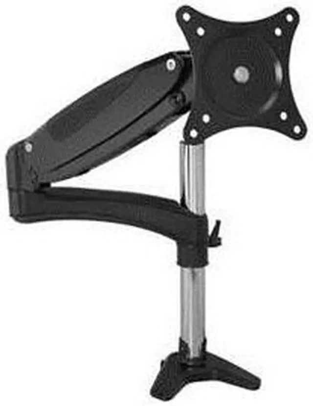 Main image of SIIG - CE-MT1G12-S1 - SIIG Inc, Full-Motion Easy Access Single Monitor Desk Mount - Black - 15 to 27 Screen Support -