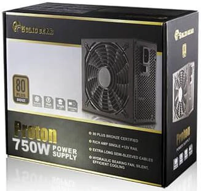Sdgr Plus Solid Gear SDGR-750BR 80 Plus Bronze Power Supply - Newegg.com