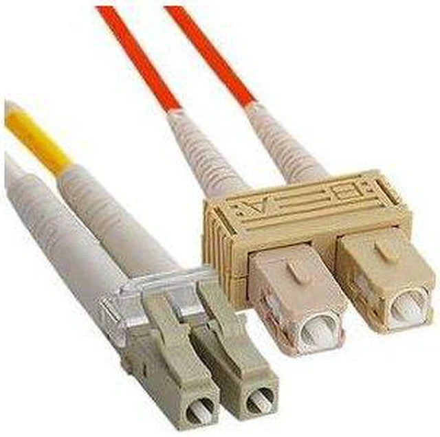Alt view image 2 of 5 - JUMPER- LC-SC- DUPLEX- MM-62.5/125?m- 2M