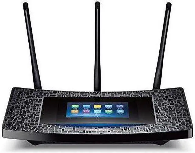 Alt view image 11 of 20 - TP-LINK Touch P5 Wireless AC1900 Touch Screen Gigabit Router