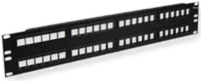 Alt view image 4 of 6 - PATCH PANEL- BLANK- HD- 48-PORT- 2 RMS