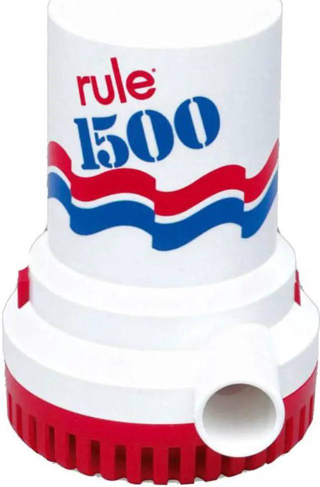 Main image of RULE 1500 GPH NON AUTOMATIC BILGE PUMP 24V