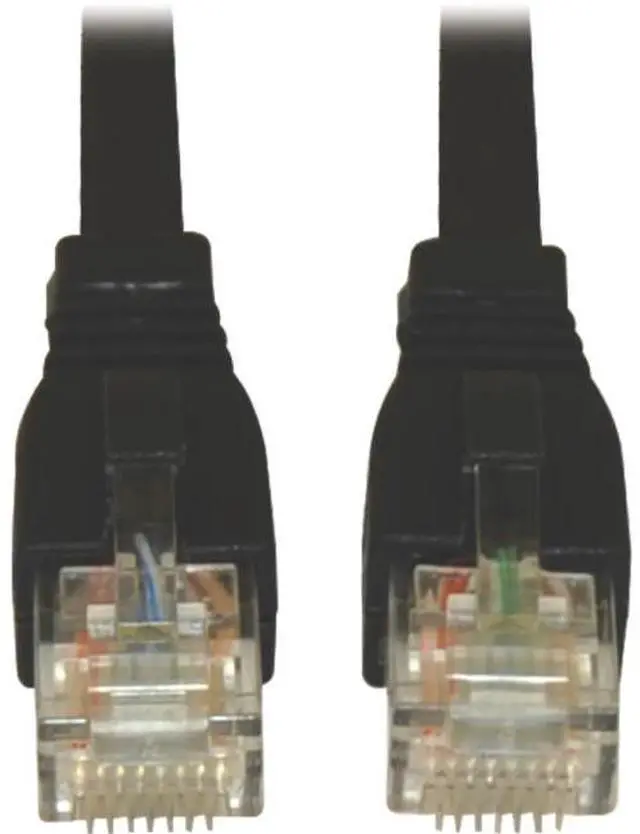 Alt view image 2 of 15 - TRIPP LITE N261-003-BK 3 ft. Cat 6A Black Augmented Cat6 (Cat6a) Snagless 10G Certified Patch Cable, (RJ45 M/M) - Black
