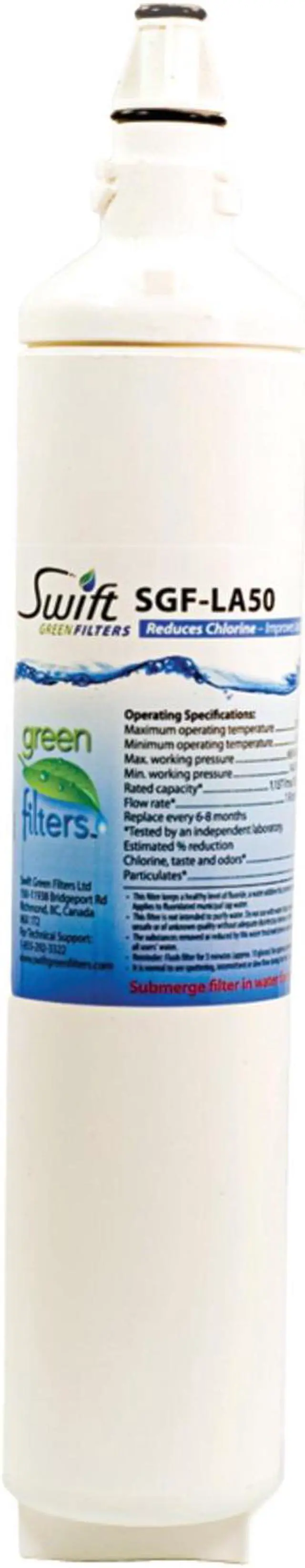 Alt view image 5 of 8 - Swift Green SGF-LA50 Refrigerator Filter