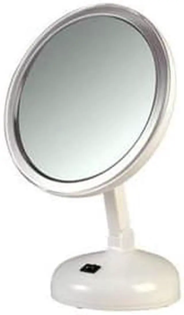 Alt view image 5 of 5 - Floxite FL-10DS Daylight Cosmetic Mirror10xmag