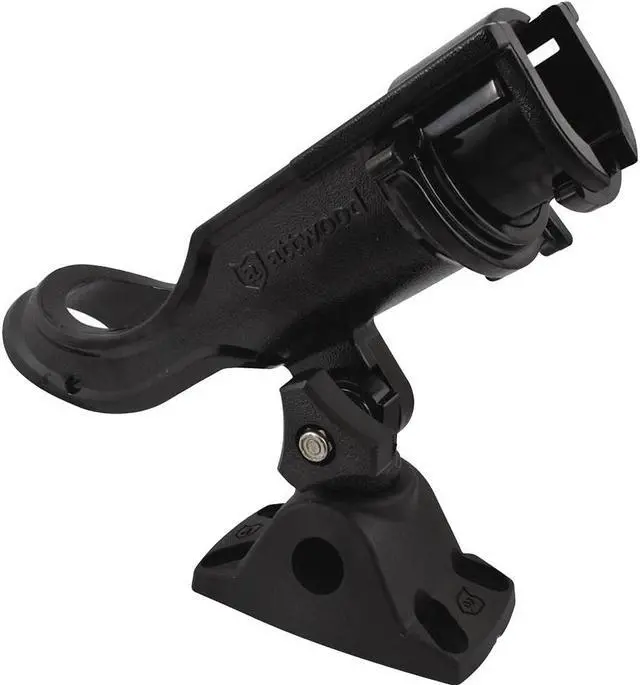 Main image of ATTWOOD MARINE ATTWOOD HEAVY DUTY ADJUSTABLE ROD HOLDER WITH COMBO MOUNT 5009-4