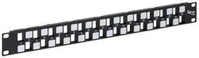 Alt view image 3 of 4 - PATCH PANEL, BLANK, EZ, 24-PORT, 1 RMS
