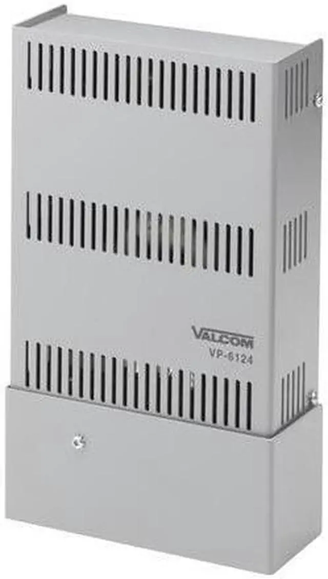 Alt view image 4 of 16 - Valcom VP-6124 Switching Power Supply-24VDC 6A