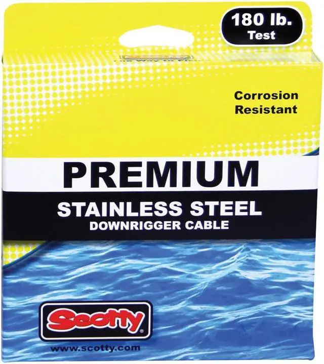 Alt view image 10 of 12 - Scotty 2401K High-Performance SS Downrigger Cable - 300 ft.