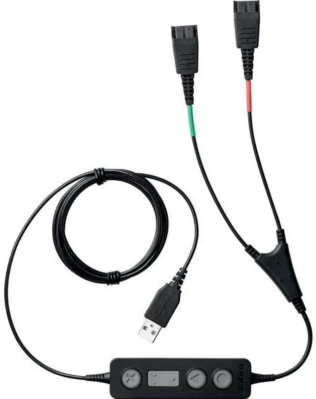 Alt view image 2 of 8 - Jabra Link 265 Usb-Qd Training Cable