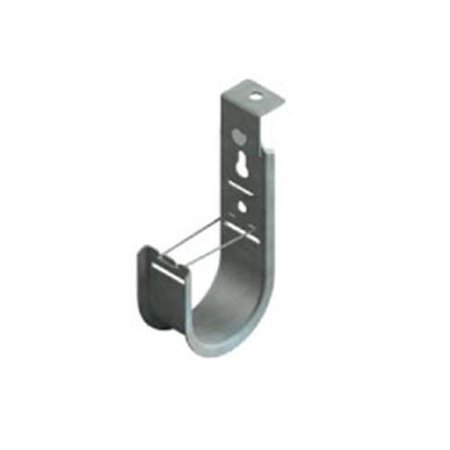 ICC J-Hook Cable Hangers - 4 Inch Galvanized Steel Cable Management Hooks (25 Pack)