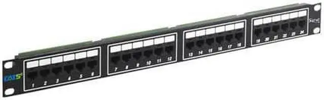 Alt view image 2 of 4 - ICC ICMPP0245E PATCH PANEL, CAT 5E, 24-PORT, 1 RMS