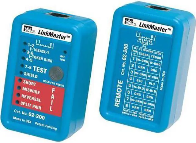 Alt view image 3 of 6 - Linkmaster UTP/stp Cable Tester