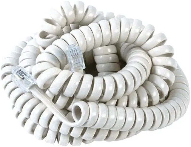 Alt view image 2 of 9 - RCA TP282WR Handset Coil Cord (25ft)